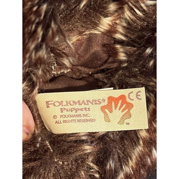 Folkmanis Hedgehog Hand Puppet Perfect Adorable Quality - Picture 8 of 12